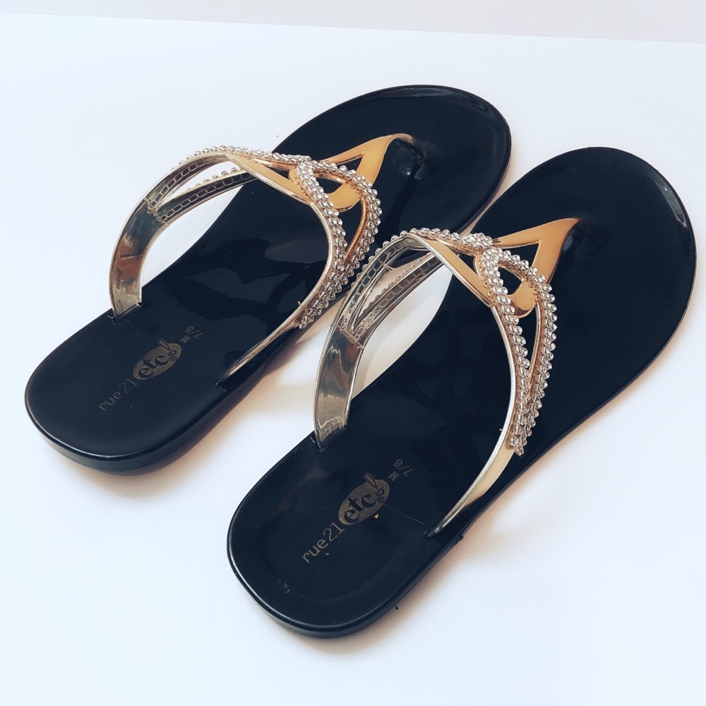 Black sandals